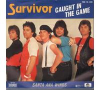 SURVIVOR (AOR GROUP) - CAUGHT IN THE GAME 7 INCH (7" VINYL 45) GERMAN SCOTTI BROTHERS 1983
