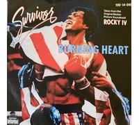 Survivor - Burning Heart - Scotti Bros. Records - 100-14-040, Bellaphon - 100-14-040