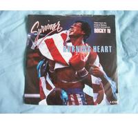 SURVIVOR Burning Heart UK 7" 45 (Rocky IV)