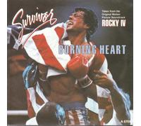 Survivor - SURVIVOR Burning Heart UK 7" 45 (Rocky IV)