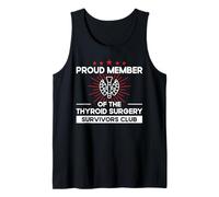 Survivors Club - Cirugía de tiroides para sobrevivientes de cáncer de tiroides Camiseta sin Mangas