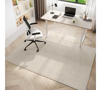 Surwin Alfombra Protectora para Silla de Oficina,Alfombrilla Suelo Antideslizante Alfombra Protectora para Silla de Ruedas Resistente a los Arañazos Protector Suelo Escritorio (Estilo 9,120x120cm)