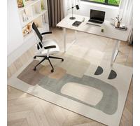 Surwin Alfombra Protectora para Silla de Oficina,Alfombrilla Suelo Antideslizante Alfombra Protectora para Silla de Ruedas Resistente a los Arañazos Protector Suelo Escritorio (Estilo 4,100x160cm)