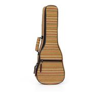 Surwin Funda Ukelele Soprano 23”/26” Pulgadas Ukelele Gig Bag Bolsa Acolchada Grueso Ukelele con Correas de Relleno, Ajustables Estuche para Ukelele Mochila (26 Pulgadas,bohemia 1)