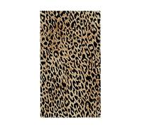 Surwin Grande Toalla de Playa de Microfibra Toalla Impresión de Leopardo Secado Rápido Natación Toalla de Arena Antiadherente para Playa, Piscina, Verano (Patrón Animal,80x180cm)
