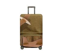 Surwin Impresión de 3D Cubierta de Equipaje Protectora Elástico Anti-Polvo Lavable Funda de Maleta Luggage Cover con Cremallera Viaje Cubierta de la Caja (avión de Origami 10,XL (30-32 Pulgadas))