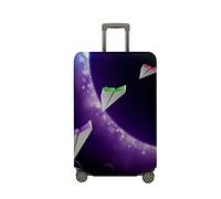 Surwin Impresión de 3D Cubierta de Equipaje Protectora Elástico Anti-Polvo Lavable Funda de Maleta Luggage Cover con Cremallera Viaje Cubierta de la Caja (avión de Origami 5,XL (30-32 Pulgadas))