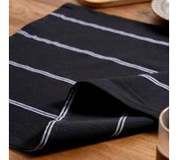 Surwin Juego de 2/6/12/24 Servilletas de Mesa 40-60cm de Lino y Algodón, Plantas Geométricas Reutilizables y Lavables, Cuadradas, Suaves, para Cocina, Hogar, Fiesta y Bodas (Moderno,Juego de 24)