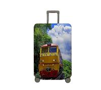 Surwin Modello di Treno 3D Elastica Proteggi Valigia Suitcase Luggage Cover Lavabile Coperchio di Protezione Antipolvere Copertura Viaggio Proteggi Bagagli Coprire (Cielo,S (18-20 Pulgadas))