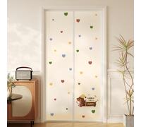Surwin Puerta Mosquitera Magnética, Mosquitera Puerta con Imanes Terraza Cortina Malla Anti Moscas Insectos Mosquitos para Puerta Principal Dormitorio Salón (Perro salchicha 4,W90xL205cm)