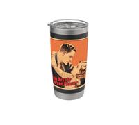 Sus besos eran falsos Vaso térmico de acero inoxidable de doble pared