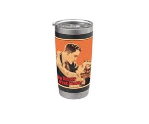 Sus besos eran falsos Vaso térmico de acero inoxidable de doble pared