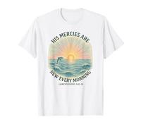 Sus misericordias son nuevas cada mañana - Dolphin & Sunrise Camiseta
