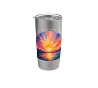 Sus misericordias son nuevas cada mañana Escritura de fe cristiana Vaso térmico de acero inoxidable de doble pared