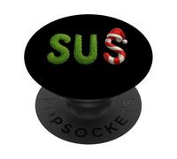 Sus - Palabra Meme Humor Diseño Divertido PopSockets PopGrip Adhesivo