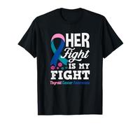 Sus peleas Son mi Lucha contra el cáncer de tiroides Camiseta