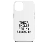 Sus Sonrisas Son mi Fuerza. Cita de Amor Familiar. Carcasa para iPhone 13