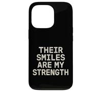 Sus Sonrisas Son mi Fuerza. Cita Familiar Vintage. Carcasa para iPhone 13 Pro