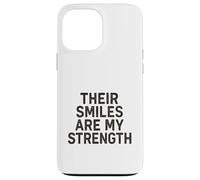 Sus Sonrisas Son mi Fuerza. Cita Familiar Vintage. Carcasa para iPhone 13 Pro MAX