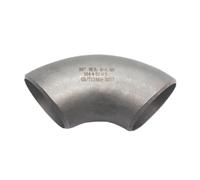 SUS304 Instalación de tuberías soldada a tope con codo 90 grados | 12 14 16 18 20 22 25 27 32 34 38 mm 1/2" 5/8" 3/4" 1" 1-1/4" 1-1/2"(22x2.5mm)