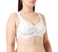 Susa 8001-Sujetador Mujer Sujetador sin Aros, Opaco, Estampado De Champán, 110C