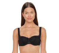 Susa Damen BH (Push-up) 7592 Sujetador, Negro (Schwarz 004), para mujer, 85A