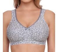 Susa Damen Kompakter Funktions-BH Ohne Bügel Sujetador sin Aros, Gris (Grau 024), 90F para Mujer