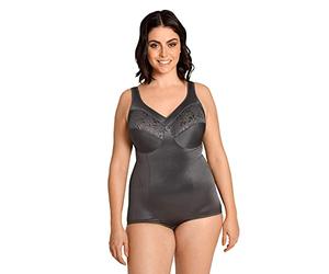 Susa Damen Korselett mit Shape-Effekt Body, Opaco, Antracita, 125E Mujeres