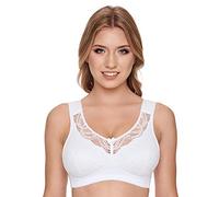 SUSA Estándar Sujetador, Opaco, Blanco, 130B para Mujer