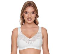 SUSA Damen BH o. Bügel 27931 Sujetador sin Aros, Multicolor (White/Black 215), 120B (Pack de 2) para Mujer