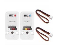 susaa 1 Juego de Transmisor y Receptor Inalámbrico RF433T/RF433R, Frecuencia de Trabajo de 433,92 MHz para Automatización de Control Remoto de IoT