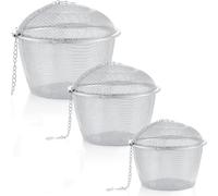 susaa Cestas Limpiadoras Ultrasónicas de 3 Piezas, Solución de Limpieza Ultrasónica, Limpiador de Piezas Ultrasónico, Cesta Limpiadora A Vapor para Joyas