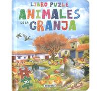Susaeta - Animales de la granja (Libro puzle de 20 piezas)