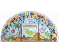 Dinosaurios Para Colorear (20 Lapices Con Goma)