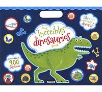 Susaeta - Increíbles dinosaurios (Colorea y pega con 200 pegatinas)