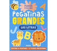 Susaeta - Las letras (Manos pequeñas. Pegatinas grandes)