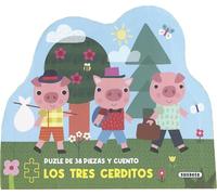 Susaeta – Los tres cerditos – Puzles divertidos