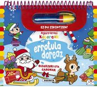 Susaeta - Papá Noel y la Navidad (Agerrarazi koloreak ur-errotuladoreaz)