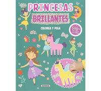 Susaeta - Princesas brillantes (Pegatinas plateadas)