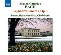 Susan Alexander-Max – Johann Christian Bach: Sonatas para teclado, Op. 5 – NAXOS