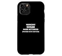 Susan Personalized Women's Gift Custom Susan Carcasa para iPhone 11 Pro
