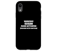 Susan Personalized Women's Gift Custom Susan Carcasa para iPhone XR