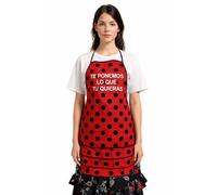 Susana Escribano Delantal sevillana flamenco. Regalos para hombre/mujer Delantal flamenca sevillana para mujer/hombre. Mandil personalizado. Regalo, detalle amiga, novia (modelo 7)