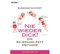 Susanne Schmidt Nie wieder dick: Die 30g-Fett-Methode - So geling (Tapa blanda)