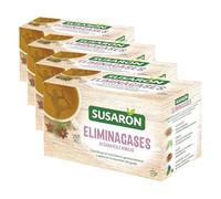 Susarón | Infusión Elimina Gases | Alcaravea e Hinojo | Sabor Anís | 20 bolsitas (Paquete de 4)