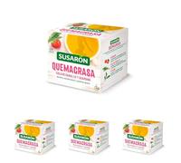Susarón | Infusión Quemagrasa Cola de caballo y Guaraná | Sabor Fresa | Caja 10 bolsitas (Paquete de 4)