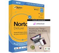Suscripción Norton 360 Deluxe - 1 Año + 3 Meses en la Nube