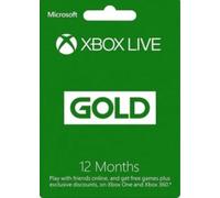 Suscripción Xbox Live Gold 12 Meses Microsoft Xbox One standard