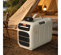 Sushangmao Aire Acondicionado Portátil, 4800 BTU, Aire Acondicionado para Tienda 420W de Camping con Mando a Distancia, 3 Velocidades, Panel Táctil, Temporizador 24H, para Autocaravana, Camión