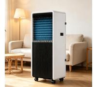 Sushangmao Aire Acondicionado Portátil para Habitaciones, Climatizador con Compresor Solo Frío y Modos de Deshumidificación y Ventilación, Temperatura Ajustable de 16 a 30 °C, 3 Velocidades 12000BTU